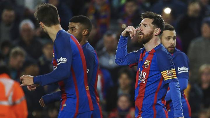Lionel Messi celebration