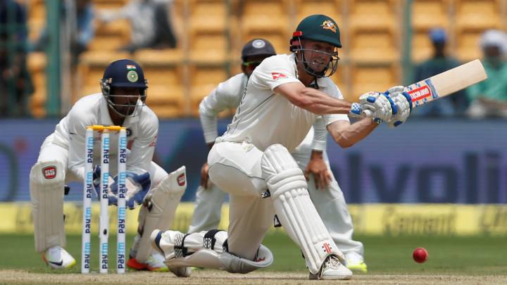 India-Australia: Marsh, Renshaw hand tourists edge in second Test