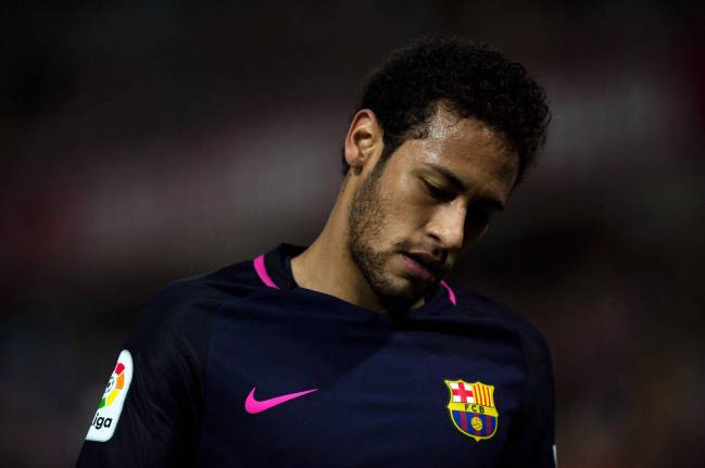 Brazilian forward Neymar da Silva