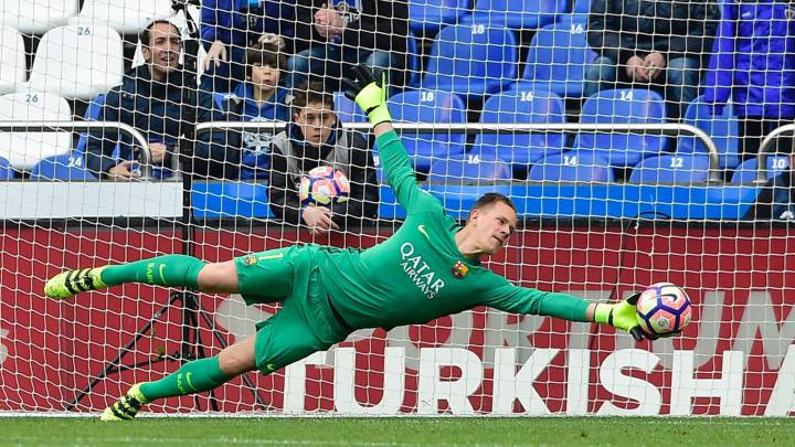 Ter Stegen faces his biggest test at the Santiago Bernabeu