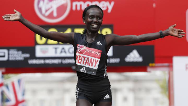Mary Keitany sets “women only” world record in London Marathon