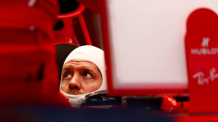 Vettel, noncommittal on Mercedes switch suggestions