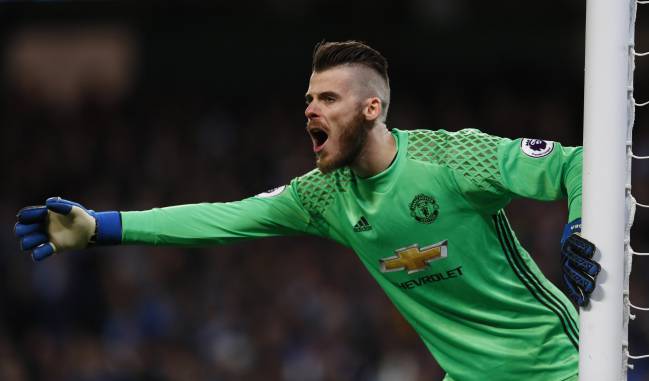 Manchester United's David De Gea