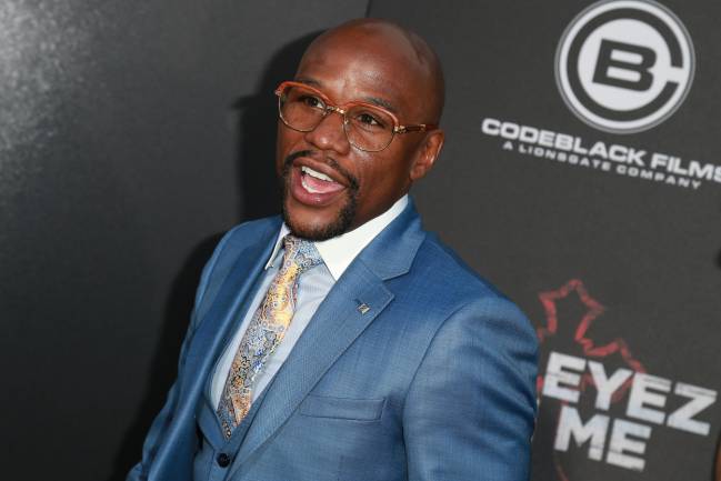Pro Boxer Floyd "Money" Mayweather