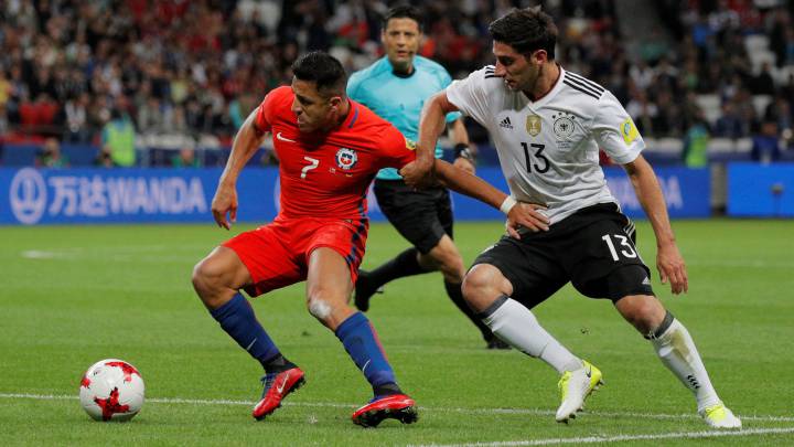 Germany 1-1 Chile 2017 Confederations Cup: match report