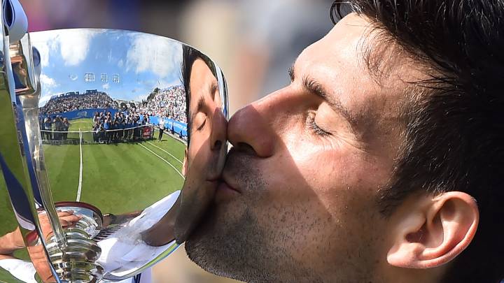 Novak Djokovic and Karolina Pliskova prevail at Eastbourne