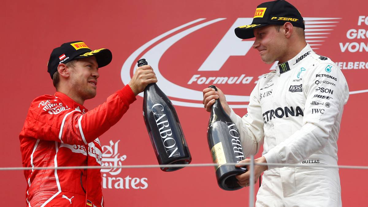Valterri Bottas wins Austrian Grand Prix as Sebastian Vettel extends championship lead Valterri Bottas wins Austrian Grand Prix as Sebastian Vettel extends championship lead
