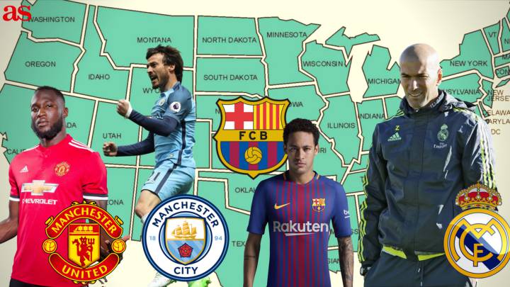 Real Madrid are now at their Los Angeles training camp and will remain in the US until August 3rd. They will face Man United, City and FC Barcelona