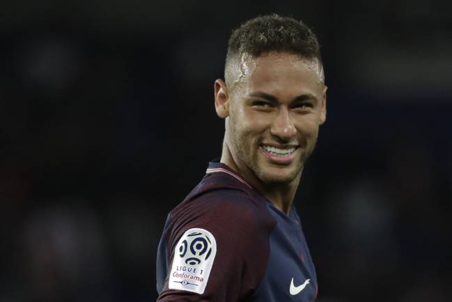 Paris Saint-Germain's Brazilian forward Neymar.
