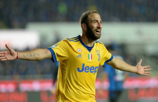 No place for Juventus’ Gonzalo Higuain in the 2017 shortlist.