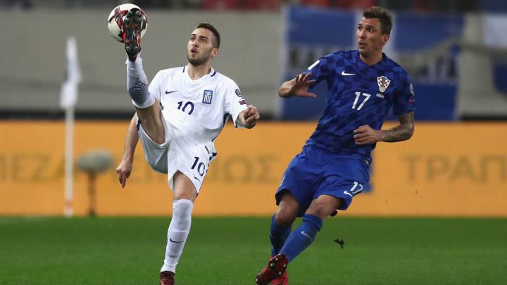Greece v Croatia 2018 World Cup Play-Off: match report, goals, action