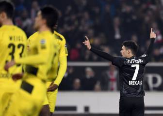 Bosz under the cosh as Dortmund lose at Stuttgart