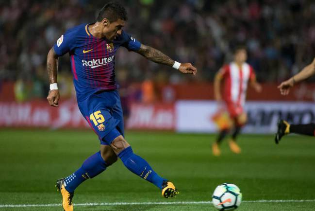 Paulinho is enjoying his chance at Barcelona.