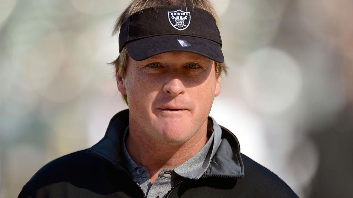 There's a chance I'd take it - Gruden open to taking Raiders job