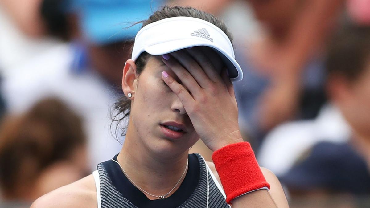 Muguruza suffers injury setback ahead of Australian Open