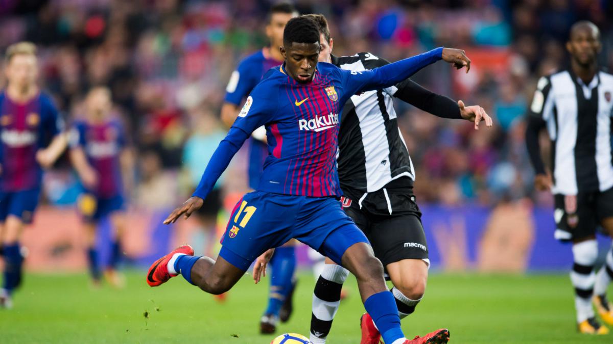 Valverde not making big deal of Dembele's latest Barca blow