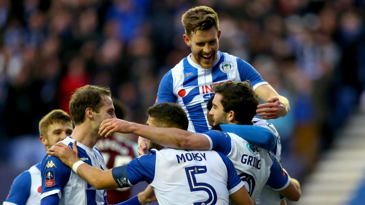 FA Cup Review: Grigg on fire as Wigan shock West Ham