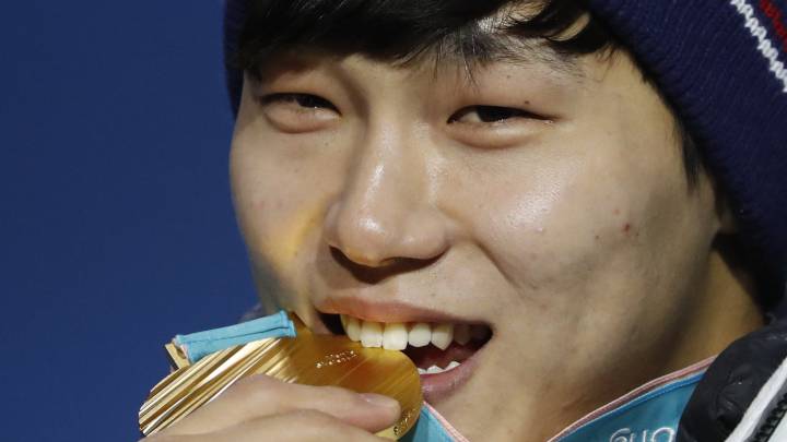 South Korea’s Yun Sung-bin wins historic skeleton gold