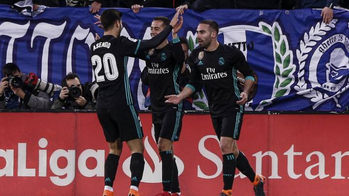 Real Madrid go third in LaLiga with regulation win at Leganés
