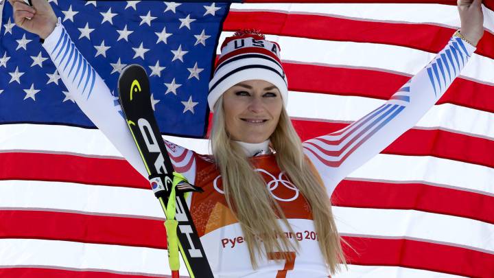 Vonn won't be beaten by "savage abuse" over Trump stance
