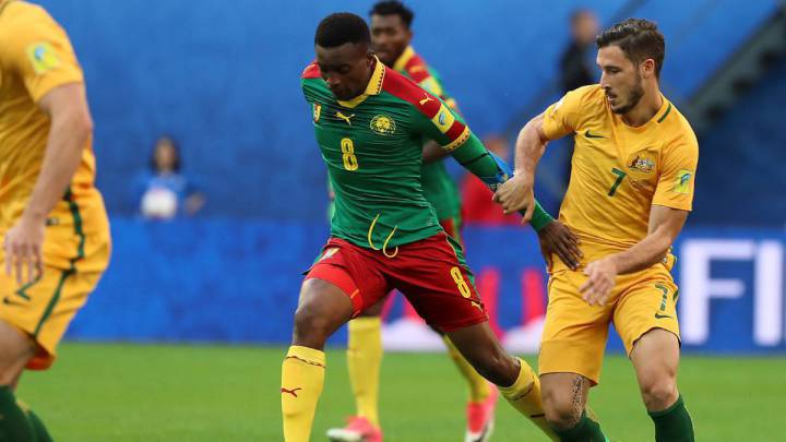 Moukandjo: Cameroon captain joins China's Beijing Renhe