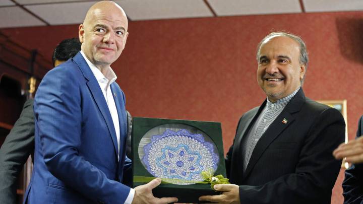 Saudi-Iran spat "should stay out of football", says Fifa chief Infantino