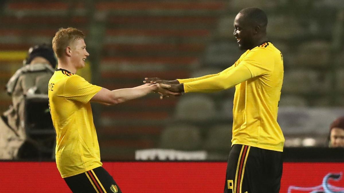De Bruyne hails Belgium progress after big win