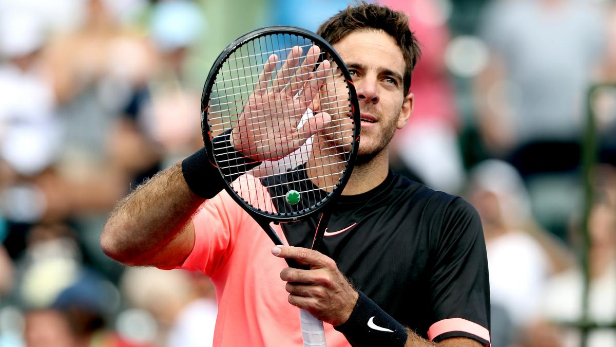 Del Potro wins 14th straight as Cilic falls in Miami