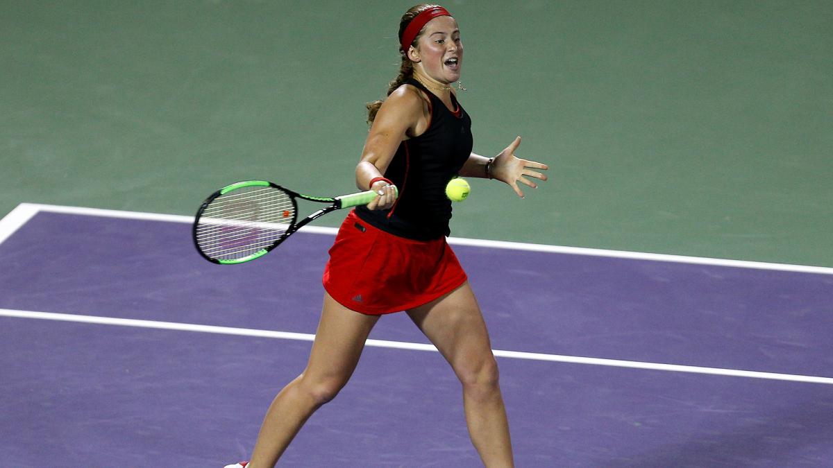 Ostapenko to face Stephens in Miami final