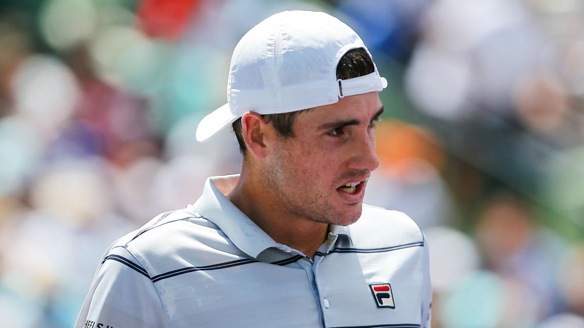 Isner ends Del Potro streak in Miami semi-finals
