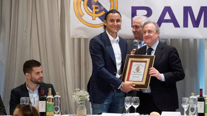 Florentino speaks out about Keylor Navas' future in Madrid