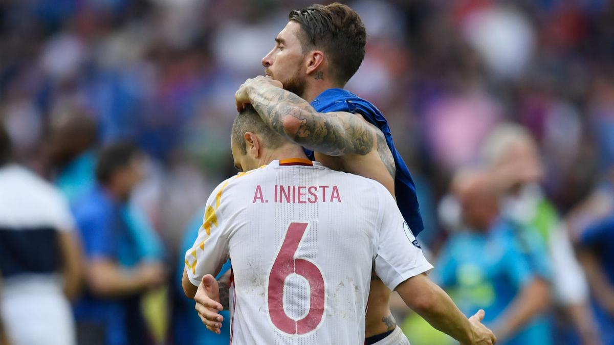 Ramos: If Iniesta was Andresinho, he would've won Ballon d'Or