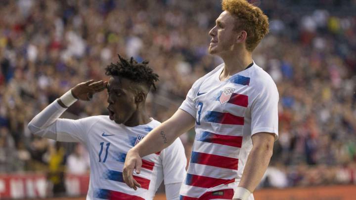 George Weah's son Timothy scores first goal for the USA