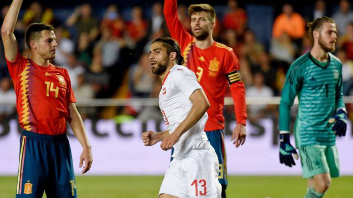 Spain 1-1 Switzerland match report: international friendly