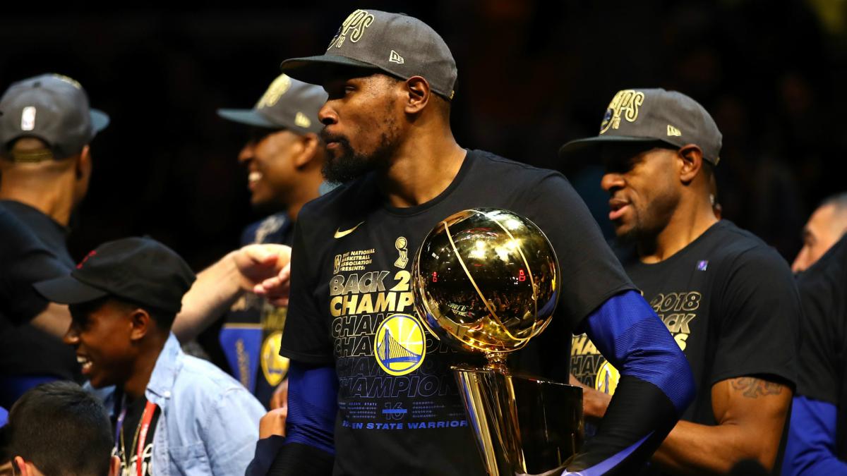 Durant wins second successive NBA Finals MVP