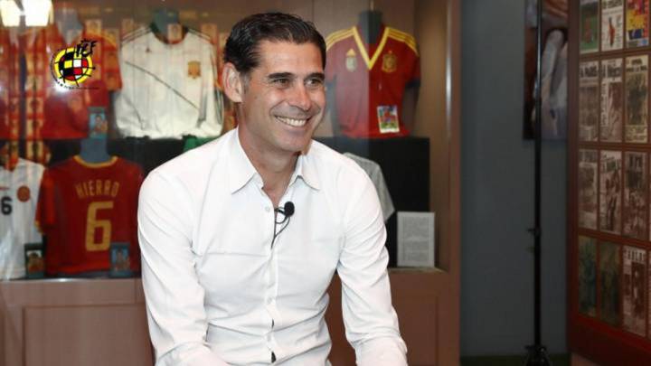 Fernando Hierro takes over as Spain coach