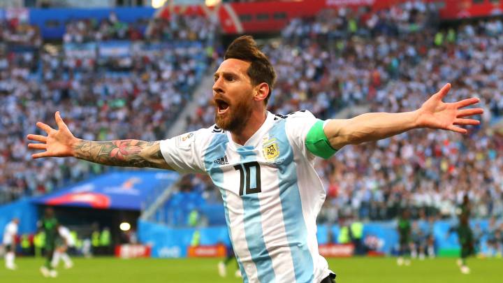 Messi gives Argentina hope, Moses takes it away, Rojo does it