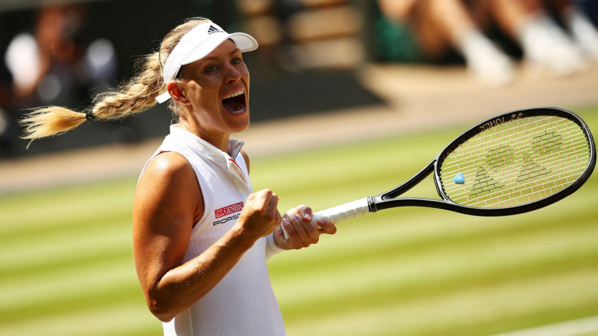 Kerber pounces on error-strewn Ostapenko display to reach Wimbledon final