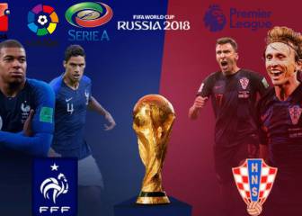 France vs Croatia: representing the leagues of Europe