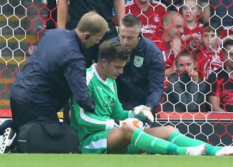 Sean Dyche laments Nick Pope injury: