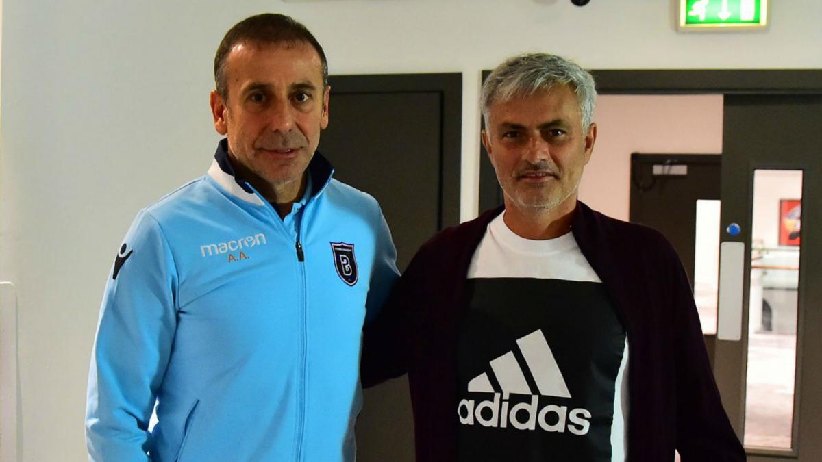 Mourinho visits Istanbul Basaksehir before Burnley game