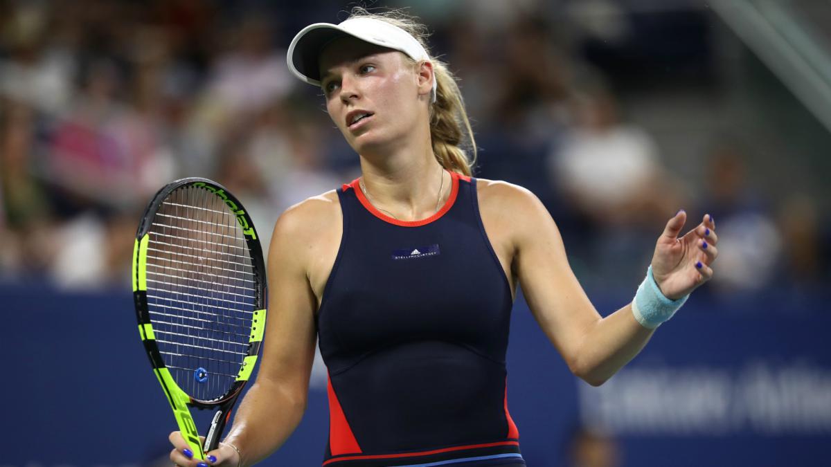 Wozniacki crashes out of US Open, Sharapova to meet Ostapenko