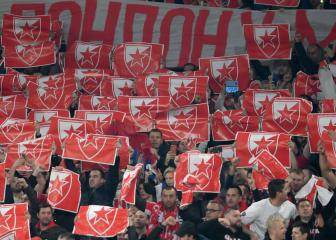 Red Star Belgrade fans banned from PSG and Liverpool games