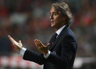 Mancini demands more from Italy forwards after defeat