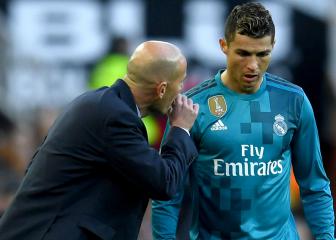 Pérez pays tribute to Ronaldo and Zidane