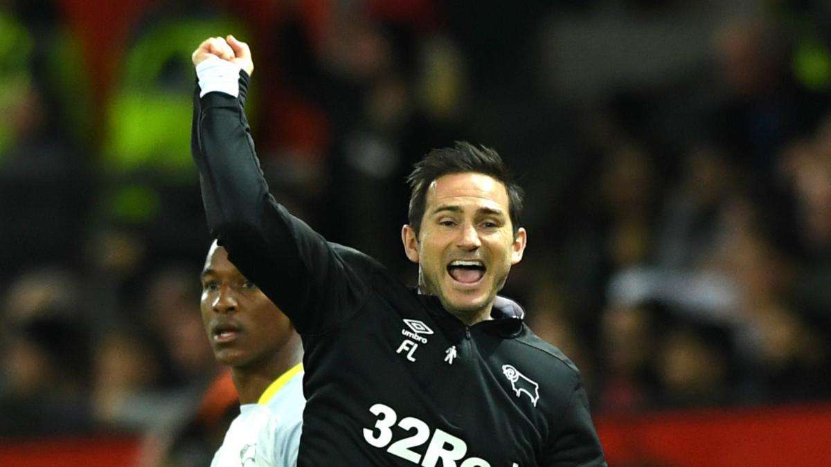 Derby boss Lampard to return to Chelsea in EFL Cup