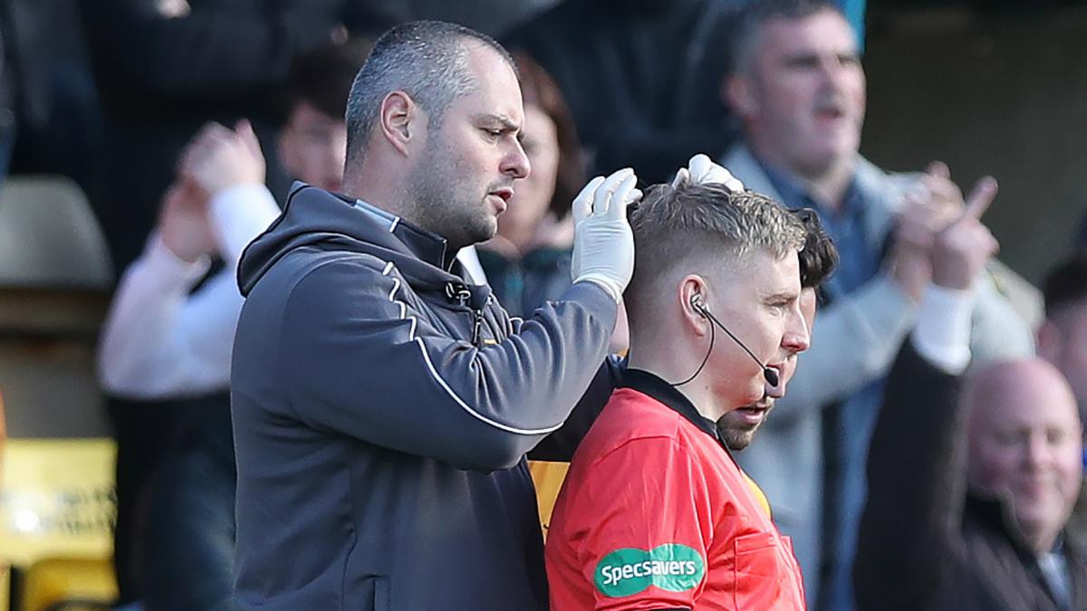Police investigate assault of assistant referee during Rangers game