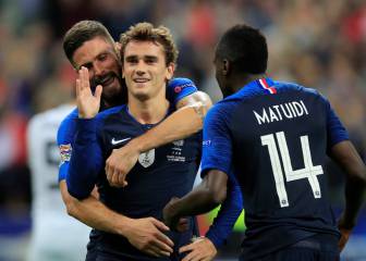 Griezmann steers France to victory