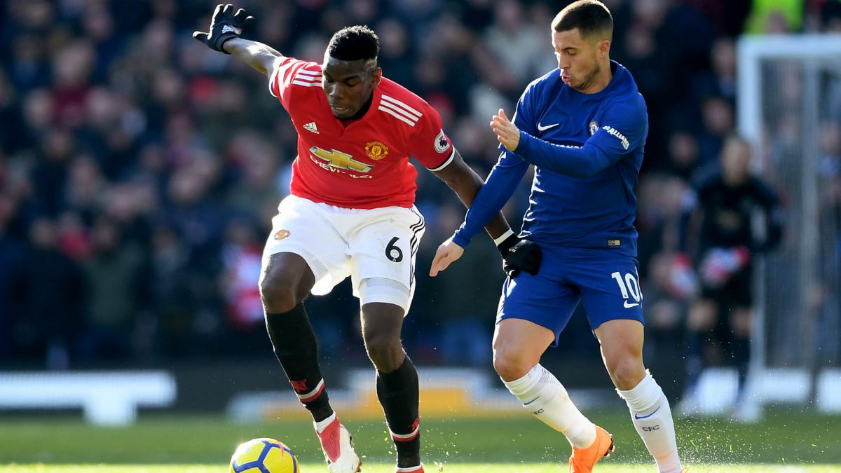 Pogba relishing 'pressure game' against in-form Hazard