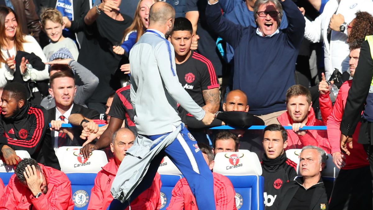 Jose Mourinho in scuffle on return to Stamford Bridge Jose Mourinho in scuffle on return to Stamford Bridge